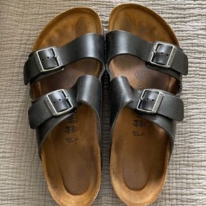 Birkenstock soft foot Arizona Bk Amalfi Leather 44